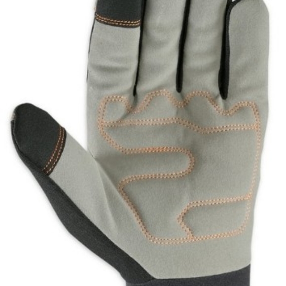 Wells Lamont Men's Lined Synthetic Leather Gloves Size S/M - Picture 3 of 3
